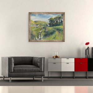 Tablou inramat - Pierre Auguste Renoir - Recolta de midii, 50 x 60 cm - Img 2