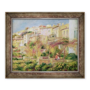 Tablou inramat - Pierre Auguste Renoir - Terasa in Cagnes, 50 x 60 cm