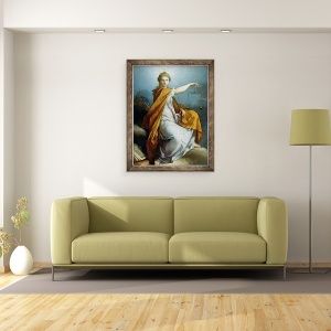 Tablou inramat - Pierre Subleyras - Justitie, 60 x 80 cm - Img 2