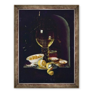 Tablou inramat - Pieter Claesz - Natura moarta, 60 x 80 cm