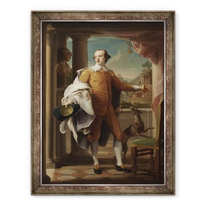Tablou inramat - Pompeo Girolamo Batoni - Portret De Sir Wyndham Knatchbull-Wyndham, 60 x 80 cm