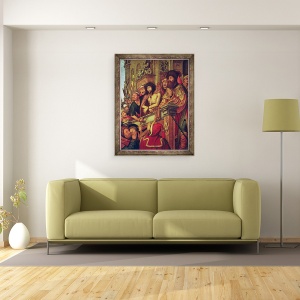Tablou inramat - Quentin Massys - Ecce Homo, 60 x 80 cm - Img 2