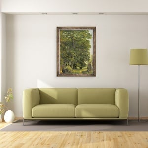 Tablou inramat - Ramsay Richard Reinagle - Un peisaj impadurit, 60 x 80 cm - Img 2