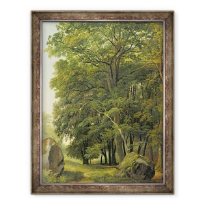 Tablou inramat - Ramsay Richard Reinagle - Un peisaj impadurit, 70 x 90 cm