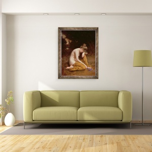 Tablou inramat - Robert Fowler - El ma iubeste, 60 x 80 cm - Img 2
