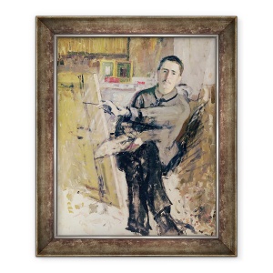 Tablou inramat - Roger de La Fresnaye - Autoportret, 70 x 85 cm
