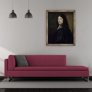 Tablou inramat - Rolland Lefebvre - Pierre Fermat 1601-65, 50 x 60 cm - Img 2