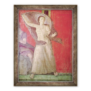 Tablou inramat - Roman - Femeia surprinsa, Zidul de Nord, Oecus 5, 70 x 90 cm