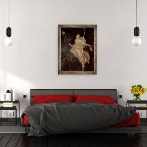 Tablou inramat - Roman - Maenad, din casa navei, Pompei, 70 x 90 cm - Img 3