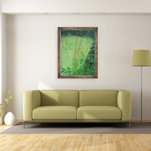 Tablou inramat - Ruth Addinall - Studiu in verde, 70 x 90 cm - Img 2