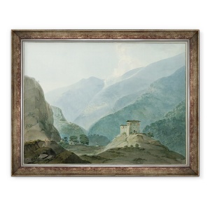 Tablou inramat - Samuel Davis - Chukha Casle in Bhutan, 60 x 80 cm