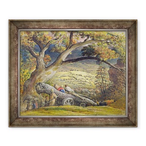 Tablou inramat - Samuel Palmer - Wain cherestea, 50 x 60 cm