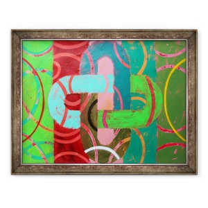 Tablou inramat - Sara Hayward - Abstract 10, 70 x 90 cm