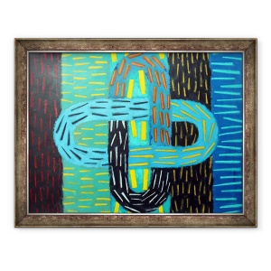 Tablou inramat - Sara Hayward - Abstract 7, 60 x 80 cm