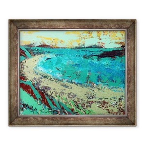 Tablou inramat - Sara Hayward - Dincolo de machair, 50 x 60 cm