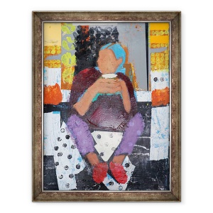 Tablou inramat - Sara Hayward - Elle II, 60 x 80 cm