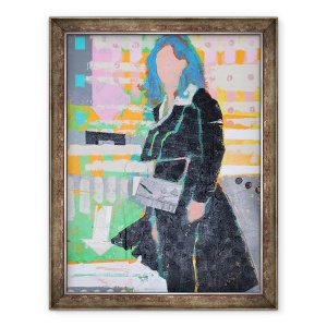 Tablou inramat - Sara Hayward - Elle V, 70 x 90 cm