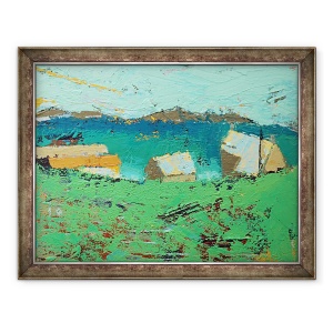 Tablou inramat - Sara Hayward - Ferma III, 70 x 90 cm