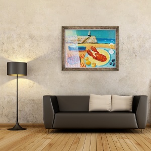 Tablou inramat - Sara Hayward - Homar, 60 x 80 cm - Img 2