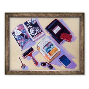 Tablou inramat - Sara Hayward - Roller si ochelari de soare, 60 x 80 cm