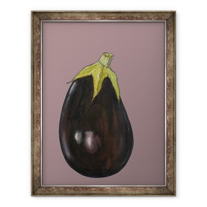 Tablou inramat - Sarah Thompson-Engels - Aubergine, 60 x 80 cm
