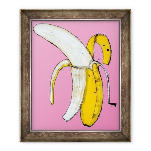 Tablou inramat - Sarah Thompson-Engels - Banana, 50 x 60 cm