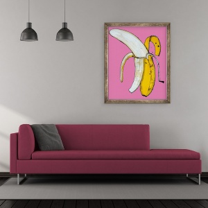 Tablou inramat - Sarah Thompson-Engels - Banana, 50 x 60 cm - Img 2