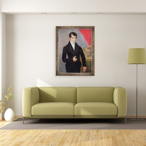 Tablou inramat - Scoala din Guatemala - Don Jose Cecilio del Valle 1777-1834, 60 x 80 cm - Img 2
