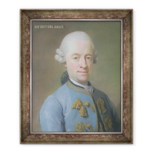 Tablou inramat - Scoala Franceza - Contele Ernst Guido von Harrach, 50 x 60 cm