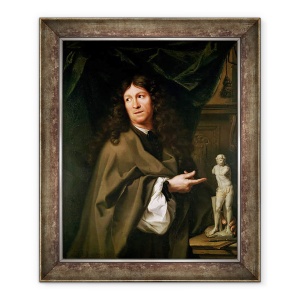 Tablou inramat - Scoala Franceza - Francois Girardon 1628-1715, 50 x 60 cm