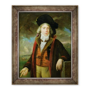 Tablou inramat - Scoala Franceza - Rene-Nicolas Dufriche 1762-1837 Baronul Desgenettes, 50 x 60 cm