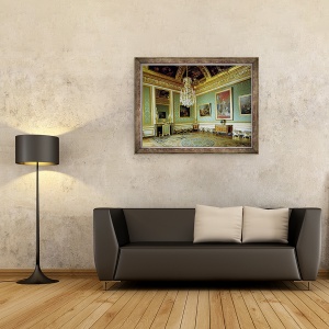 Tablou inramat - Scoala franceza - Salonul Nobles, 60 x 80 cm - Img 2