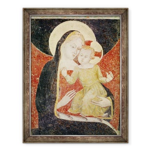 Tablou inramat - Scoala Italiana - Virgin si Copil, 60 x 80 cm