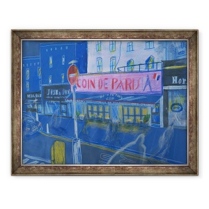 Tablou inramat - Sol Jeong - Moneda de Paris, 60 x 80 cm