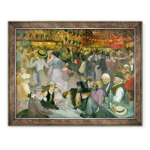 Tablou inramat - Theophile Alexandre Steinlen - Mingea pe 14 Iulie, 70 x 90 cm