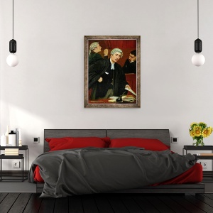 Tablou inramat - Thomas Davidson - Avocat, 70 x 90 cm - Img 3