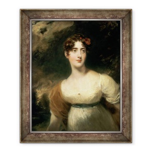Tablou inramat - Thomas Lawrence - Portret De Lady Emily Harriet Wellesley-Pole, 70 x 85 cm