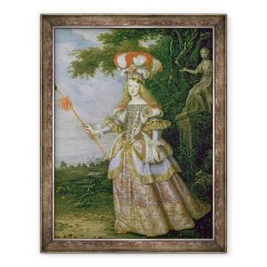 Tablou inramat - Thomas of Ypres - Imparateasa Margaret Tereza 1651-73, prima sotie a imparatului Leopold I 1640-1705 al Austriei, 70 x 90 cm