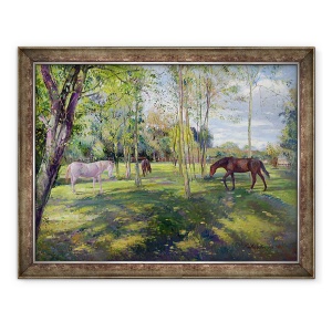 Tablou inramat - Timothy Easton - in Paddock Prectoriu, 60 x 80 cm