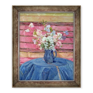 Tablou inramat - Timothy Easton - Mazare dulce si Roz, 70 x 85 cm