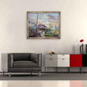Tablou inramat - Timothy Easton - Smoke Drift, 50 x 60 cm - Img 2
