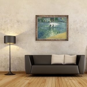 Tablou inramat - Timothy Easton - Traversarea Break, 60 x 80 cm - Img 2