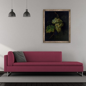 Tablou inramat - Tobias Stranover - struguri, 50 x 60 cm - Img 2