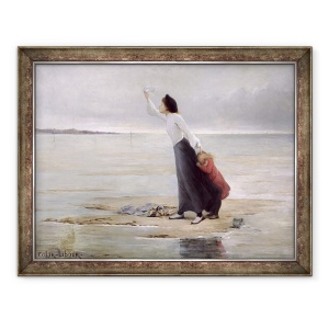 Tablou inramat - Uranie Colin-Libour - in primejdie, 70 x 90 cm