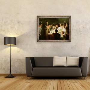 Tablou inramat - Victor Gabriel Gilbert - Vanzatorul melodiei, 60 x 80 cm - Img 2