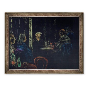 Tablou inramat - Vincent Alexander Booth - Audienta in clubul Londrei, 2009, 70 x 90 cm