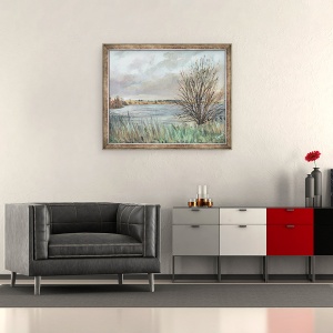 Tablou inramat - Vincent Alexander Booth - Fannyside Loch, 2009, 50 x 60 cm - Img 2