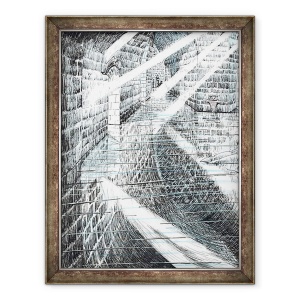 Tablou inramat - Vincent Alexander Booth - page25, Castelul din padurea Findhorn, 2006, 60 x 80 cm