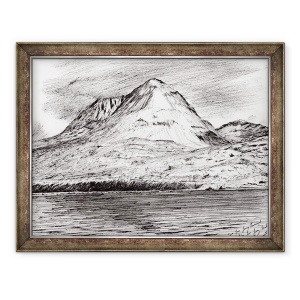 Tablou inramat - Vincent Alexander Booth - Paps of Jura, 2005, 70 x 90 cm