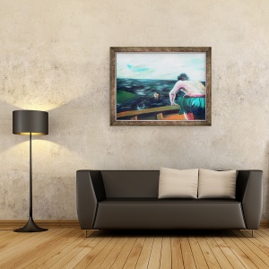 Tablou inramat - Vincent Alexander Booth - Salvat, 2002, 60 x 80 cm - Img 2